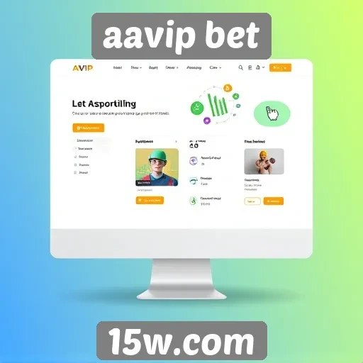 Interface do site aavip bet e sua usabilidade